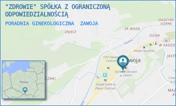 PORADNIA GINEKOLOGICZNA - "ZDROWIE" SPÓŁKA Z OGRANICZONĄ ODPOWIEDZIALNOŚCIĄ - UL. ZAWOJA 1580,  ZAWOJA