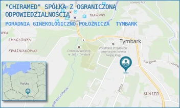 PORADNIA GINEKOLOGICZNO-POŁOŻNICZA - "CHIRAMED" SPÓŁKA Z OGRANICZONĄ ODPOWIEDZIALNOŚCIĄ - TYMBARK 315,  TYMBARK