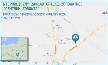 PORADNIA GINEKOLOGICZNO-POŁOŻNICZA - NIEPUBLICZNY ZAKŁAD OPIEKI ZDROWOTNEJ "CENTRUM ZDROWIA" - UL. TARNOWSKA 9,  ZAKLICZYN