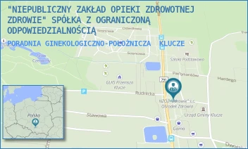 PORADNIA GINEKOLOGICZNO-POŁOŻNICZA - NIEPUBLICZNY ZAKŁAD OPIEKI ZDROWOTNEJ "ZDROWIE" SPÓŁKA Z OGRANICZONĄ ODPOWIEDZIALNOŚCIĄ - UL. ZAWIERCIAŃSKA 14,  KLUCZE
