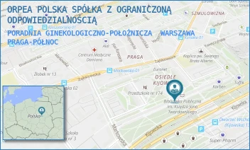 PORADNIA GINEKOLOGICZNO-POŁOŻNICZA - EMEIS POLSKA SPÓŁKA Z OGRANICZONĄ ODPOWIEDZIALNOŚCIĄ - KIJOWSKA 11,  WARSZAWA PRAGA-PÓŁNOC