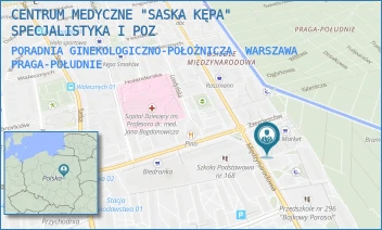 PORADNIA GINEKOLOGICZNO-POŁOŻNICZA - DORADZTWO I ZARZĄDZANIE W OPIECE ZDROWOTNEJ A.K. SP. Z.O.O - MIĘDZYNARODOWA 56,  WARSZAWA PRAGA-POŁUDNIE