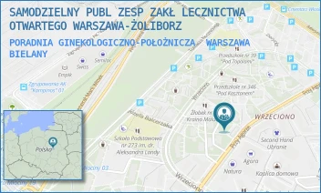 PORADNIA GINEKOLOGICZNO-POŁOŻNICZA - SAMODZIELNY PUBL ZESP ZAKŁ LECZNICTWA OTWARTEGO WARSZAWA-ŻOLIBORZ - PRZY AGORZE 16B,  WARSZAWA BIELANY
