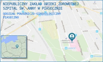 ODDZIAŁ POŁOŻNICZO-GINEKOLOGICZNY - NIEPUBLICZNY ZAKŁAD OPIEKI ZDROWOTNEJ SZPITAL ŚW. ANNY W PIASECZNIE - MICKIEWICZA 39,  PIASECZNO