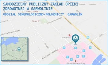 ODDZIAŁ GINEKOLOGICZNO-POŁOŻNICZY - SAMODZIELNY PUBLICZNY ZAKŁAD OPIEKI ZDROWOTNEJ W GARWOLINIE - LUBELSKA 50,  GARWOLIN