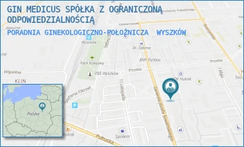 PORADNIA GINEKOLOGICZNO-POŁOŻNICZA - GIN MEDICUS SPÓŁKA Z OGRANICZONĄ ODPOWIEDZIALNOŚCIĄ - GENERAŁA JÓZEFA SOWIŃSKIEGO 57,  WYSZKÓW