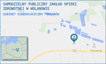 GABINET GINEKOLOGICZNY - SAMODZIELNY PUBLICZNY ZAKŁAD OPIEKI ZDROWOTNEJ W WOLANOWIE - OPOCZYŃSKA 23,  WOLANÓW