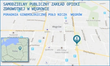 PORADNIA GINEKOLOGICZNO POŁONICZA - SAMODZIELNY PUBLICZNY ZAKŁAD OPIEKI ZDROWOTNEJ W WĘGROWIE - MICKIEWICZA 5,  WĘGRÓW