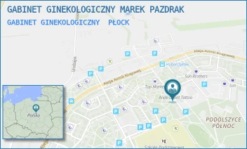 GABINET GINEKOLOGICZNY - GABINET GINEKOLOGICZNY MAREK PAZDRAK - HUBALCZYKÓW 11,  PŁOCK