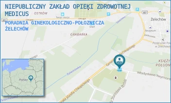 PORADNIA GINEKOLOGICZNO-POŁOZNICZA - NIEPUBLICZNY ZAKŁAD OPIEKI ZDROWOTNEJ MEDICUS - REYMONTA 36A,  ŻELECHÓW