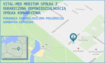 PORADNIA GINEKOLOGICZNO-POŁOŻNICZA - VITAL-MED MERITUM SPÓŁKA Z OGRANICZONĄ ODPOWIEDZIALNOŚCIĄ SPÓŁKA KOMANDYTOWA - SPACEROWA 2,  GARBATKA-LETNISKO