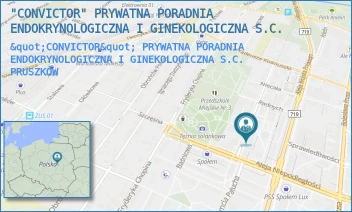 "CONVICTOR" PRYWATNA PORADNIA ENDOKRYNOLOGICZNA I GINEKOLOGICZNA S.C. - "CONVICTOR" PRYWATNA PORADNIA ENDOKRYNOLOGICZNA I GINEKOLOGICZNA S.C. - DRZYMAŁY 19/21,  PRUSZKÓW