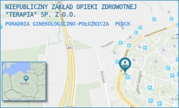 PORADNIA GINEKOLOGICZNO-POŁOŻNICZA - NIEPUBLICZNY ZAKŁAD OPIEKI ZDROWOTNEJ "TERAPIA" SP. Z O.O. - ŁĄCZNICZEK 2,  PŁOCK