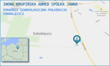 PORADNIA GINEKOLOGICZNO-POŁOŻNICZA - IWONA KRUPIŃSKA ANMED SPÓŁKA JAWNA - NASIELSKA 36A,  SOBOKLĘSZCZ