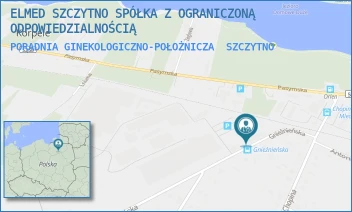 PORADNIA GINEKOLOGICZNO-POŁOŻNICZA - ELMED SZCZYTNO SPÓŁKA Z OGRANICZONĄ ODPOWIEDZIALNOŚCIĄ - GNIEŹNIEŃSKA 2,  SZCZYTNO