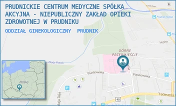 ODDZIAŁ GINEKOLOGICZNY - PRUDNICKIE CENTRUM MEDYCZNE SPÓŁKA AKCYJNA - NIEPUBLICZNY ZAKŁAD OPIEKI ZDROWOTNEJ W PRUDNIKU - UL. PIASTOWSKA 64,  PRUDNIK