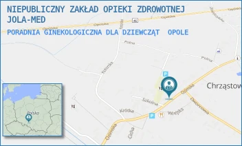 PORADNIA GINEKOLOGICZNA DLA DZIEWCZĄT - NIEPUBLICZNY ZAKŁAD OPIEKI ZDROWOTNEJ JOLA-MED - UL. OZIMSKA 25/III PIĘTRO  "KASKADA",  OPOLE