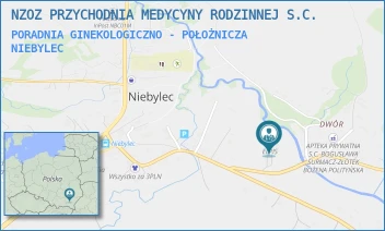 PORADNIA GINEKOLOGICZNO - POŁOŻNICZA - NZOZ PRZYCHODNIA MEDYCYNY RODZINNEJ S.C. - NIEBYLEC 67,  NIEBYLEC