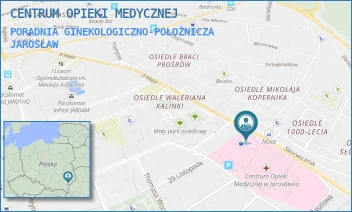 PORADNIA GINEKOLOGICZNO-POŁOŻNICZA - CENTRUM OPIEKI MEDYCZNEJ - UL. 3 MAJA 70,  JAROSŁAW
