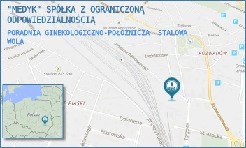 PORADNIA GINEKOLOGICZNO-POŁOŻNICZA - "MEDYK" SPÓŁKA Z OGRANICZONĄ ODPOWIEDZIALNOŚCIĄ - UL. DĄBROWSKIEGO 3,  STALOWA WOLA