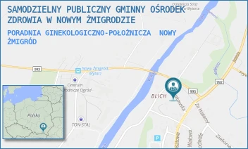 PORADNIA GINEKOLOGICZNO-POŁOŻNICZA - SAMODZIELNY PUBLICZNY GMINNY OŚRODEK ZDROWIA W NOWYM ŻMIGRODZIE - UL. KRAKOWSKA 11,  NOWY ŻMIGRÓD