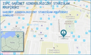 GABINET GINEKOLOGICZNY STANISŁAW KRUPIŃSKI - ISPL GABINET GINEKOLOGICZNY STANISŁAW KRUPIŃSKI - PUTRY 9/31,  SUWAŁKI