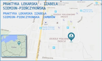 PRAKTYKA LEKARSKA IZABELA SIEMION-PIENCZYKOWSKA - PRAKTYKA LEKARSKA - IZABELA SIEMION-PIEŃCZYKOWSKA - MAGAZYNOWA 9,  ZAMBRÓW