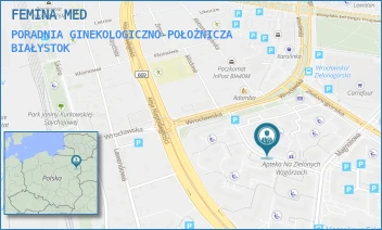 PORADNIA GINEKOLOGICZNO-POŁOŻNICZA - FEMINA MED - STORCZYKOWA 5,  BIAŁYSTOK