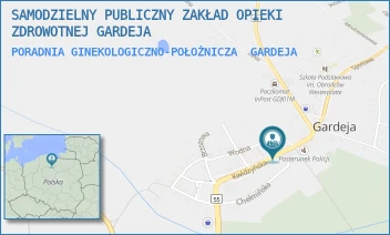 PORADNIA GINEKOLOGICZNO-POŁOŻNICZA - SAMODZIELNY PUBLICZNY ZAKŁAD OPIEKI ZDROWOTNEJ GARDEJA - UL. KWIDZYŃSKA 36,  GARDEJA