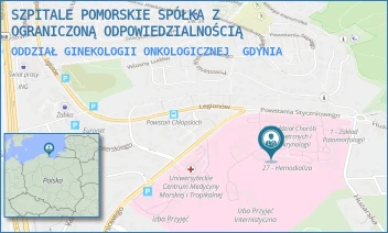 ODDZIAŁ GINEKOLOGII ONKOLOGICZNEJ - SZPITALE POMORSKIE SPÓŁKA Z OGRANICZONĄ ODPOWIEDZIALNOŚCIĄ - UL. POWSTANIA STYCZNIOWEGO 1,  GDYNIA