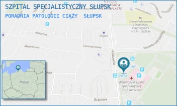 PORADNIA PATOLOGII CIĄŻY - WOJEWÓDZKI SZPITAL SPECJALISTYCZNY IM. JANUSZA KORCZAKA W SŁUPSKU SPÓŁKA Z OGRANICZONĄ ODPOWIEDZIALNOŚCIĄ - UL. HUBALCZYKÓW 1,  SŁUPSK