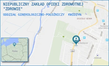 ODDZIAŁ GINEKOLOGICZNO-POŁOŻNICZY - NIEPUBLICZNY ZAKŁAD OPIEKI ZDROWOTNEJ "ZDROWIE" - UL. GEN. JÓZEFA HALLERA 31,  KWIDZYN