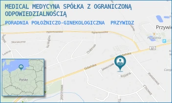 PORADNIA POŁOŻNICZO-GINEKOLOGICZNA - MEDICAL MEDYCYNA SPÓŁKA Z OGRANICZONĄ ODPOWIEDZIALNOŚCIĄ - UL. CISOWA 4,  PRZYWIDZ