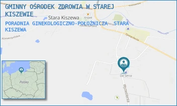 PORADNIA GINEKOLOGICZNO-POŁOŻNICZA - GMINNY OŚRODEK ZDROWIA W STAREJ KISZEWIE - UL. WYZWOLENIA 12,  STARA KISZEWA