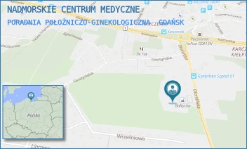 PORADNIA POŁOŻNICZO-GINEKOLOGICZNA - NADMORSKIE CENTRUM MEDYCZNE SPÓŁKA Z OGRANICZONĄ ODPOWIEDZIALNOŚCIĄ - UL. OTOMIŃSKA 15C,  GDAŃSK