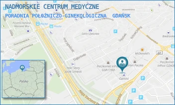 PORADNIA POŁOŻNICZO-GINEKOLOGICZNA - NADMORSKIE CENTRUM MEDYCZNE SPÓŁKA Z OGRANICZONĄ ODPOWIEDZIALNOŚCIĄ - UL. ŚWIĘTOKRZYSKA 4,  GDAŃSK