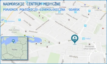 PORADNIA POŁOŻNICZO-GINEKOLOGICZNA - NADMORSKIE CENTRUM MEDYCZNE SPÓŁKA Z OGRANICZONĄ ODPOWIEDZIALNOŚCIĄ - UL. BIWAKOWA 3,  GDAŃSK