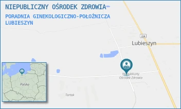 PORADNIA GINEKOLOGICZNO-POŁOŻNICZA - NIEPUBLICZNY OŚRODEK ZDROWIA - LUBIESZYN 26,  LUBIESZYN
