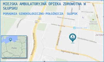 PORADNIA GINEKOLOGICZNO-POŁOŻNICZA - MIEJSKA AMBULATORYJNA OPIEKA ZDROWOTNA W SŁUPSKU - UL. ŁOKIETKA 6,  SŁUPSK