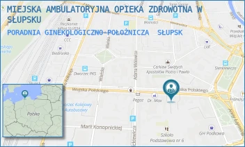 PORADNIA GINEKOLOGICZNO-POŁOŻNICZA - MIEJSKA AMBULATORYJNA OPIEKA ZDROWOTNA W SŁUPSKU - UL. WOJSKA POLSKIEGO 49,  SŁUPSK