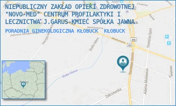PORADNIA GINEKOLOGICZNA KŁOBUCK - NIEPUBLICZNY ZAKŁAD OPIEKI ZDROWOTNEJ "NOVO-MED" CENTRUM PROFILAKTYKI I LECZNICTWA J.GARUS-KMIEĆ SPÓŁKA JAWNA - UL. STANISŁAWA STASZICA 28,  KŁOBUCK