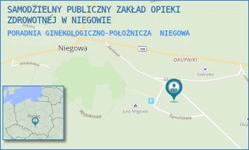 PORADNIA GINEKOLOGICZNO-POŁOŻNICZA - SAMODZIELNY PUBLICZNY ZAKŁAD OPIEKI ZDROWOTNEJ W NIEGOWIE - UL. BANKOWA 30,  NIEGOWA