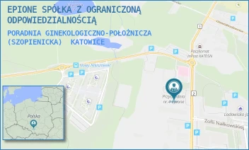 PORADNIA GINEKOLOGICZNO-POŁOŻNICZA (SZOPIENICKA) - EPIONE SPÓŁKA Z OGRANICZONĄ ODPOWIEDZIALNOŚCIĄ - UL. SZOPIENICKA 59,  KATOWICE