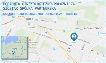 GABINET GINEKOLOGICZNO-POŁOŻNICZY - PORADNIA GINEKOLOGICZNO-POŁOŻNICZA SZOSTAK SPÓŁKA PARTNERSKA - UL. WŁADYSŁAWA ORKANA 10,  RADLIN