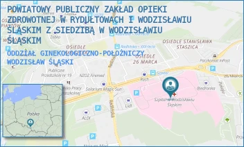 ODDZIAŁ GINEKOLOGICZNO-POŁOŻNICZY - SZPITAL POWIATOWY W WODZISŁAWIU ŚLĄSKIM - UL. 26 MARCA 51,  WODZISŁAW ŚLĄSKI