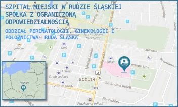 ODDZIAŁ PERINATOLOGII, GINEKOLOGII I POŁOŻNICTWA - SZPITAL MIEJSKI W RUDZIE ŚLĄSKIEJ SPÓŁKA Z OGRANICZONĄ ODPOWIEDZIALNOŚCIĄ - UL. WINCENTEGO LIPA 2,  RUDA ŚLĄSKA
