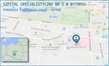 PORADNIA PATOLOGII CIĄŻY - SZPITAL SPECJALISTYCZNY NR 2 W BYTOMIU - UL. BATOREGO 15,  BYTOM