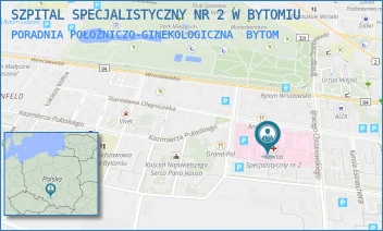 PORADNIA POŁOŻNICZO-GINEKOLOGICZNA - SZPITAL SPECJALISTYCZNY NR 2 W BYTOMIU - UL. BATOREGO 15,  BYTOM