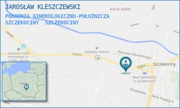 PORADNIA GINEKOLOGICZNO-POŁOŻNICZA SZCZEKOCINY - JAROSŁAW KLESZCZEWSKI - UL. ŚLĄSKA 3,  SZCZEKOCINY