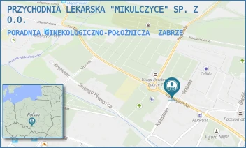 PORADNIA GINEKOLOGICZNO-POŁOŻNICZA - PRZYCHODNIA LEKARSKA "MIKULCZYCE" SP. Z O.O. - UL. TARNOPOLSKA 80,  ZABRZE